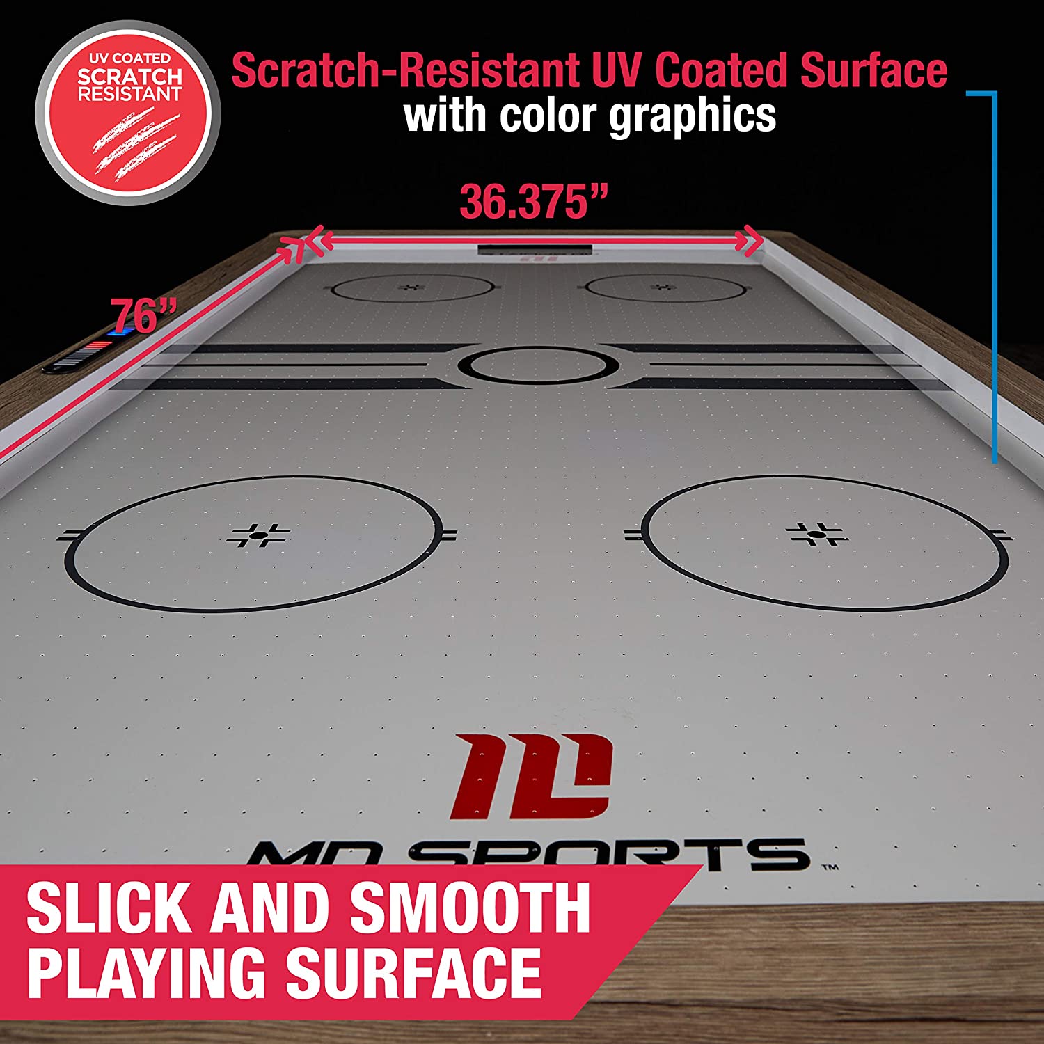 MD Sports Hinsdale Air Hockey Table Review Table Sports Guru